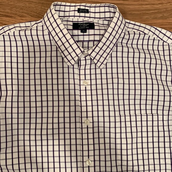 J. Crew Winkle Free Button Dress Shirt Size XL - Picture 2 of 6